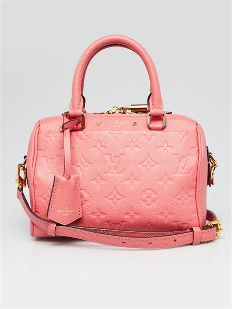 louis vuitton blossom monogram empreinte leather speedy